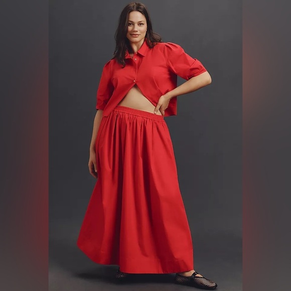 Anthropologie Dresses & Skirts - NWT! Anthropologie Maeve Pull-On Circle Skirt - Multiple Sizes 🍊